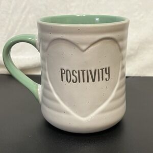 Heartland  Hive Mug Honeybee Teal White 16oz